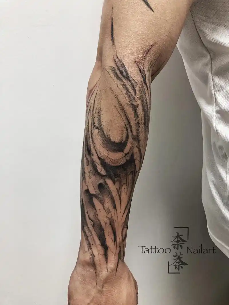 创作灵感 #花臂纹身图案 #暗黑系 #昆 - 抖音