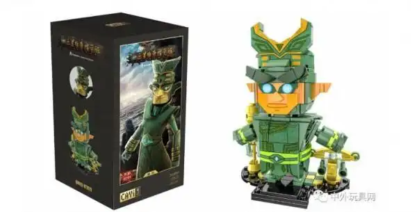 "三星堆"积木来了