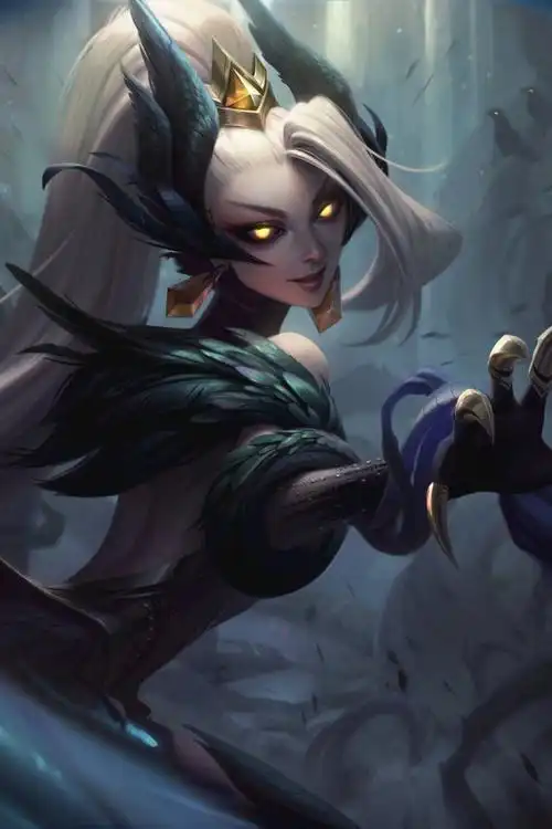 英雄联盟lol永恒之森魔女婕拉皮肤原画,高清图片,手机壁纸