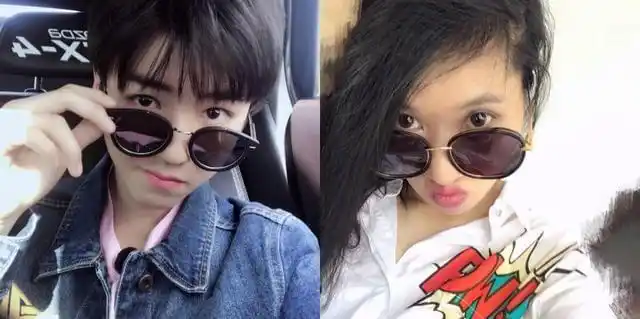 王俊凯跟石翔表情神同步,还同一天出关发微博!