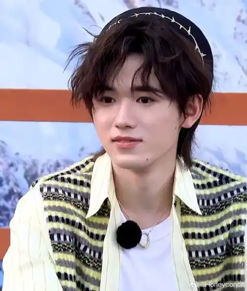 远处传来宋亚轩发型师的一声呐喊"宋老师注意发型!