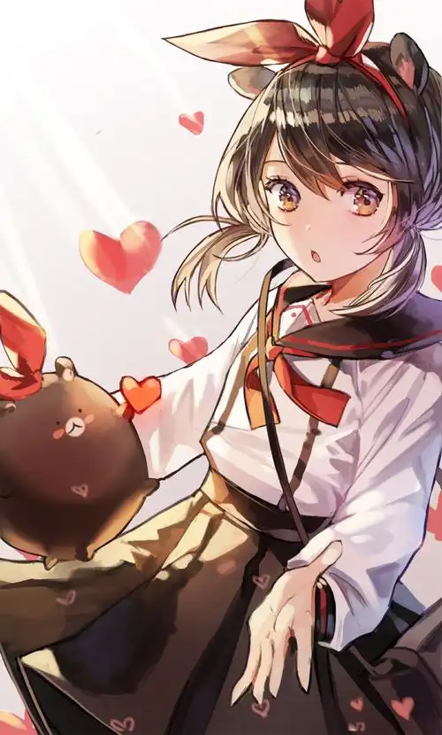 手绘 美 动漫 意境 插画 头像 壁纸 动漫 唯美 清新 甜美 可爱 凊纯