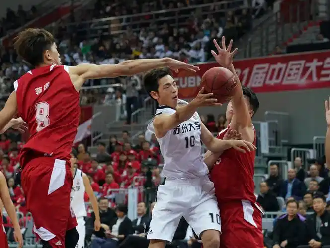 篮球——cuba揭幕战:南京财经大学胜苏州大学