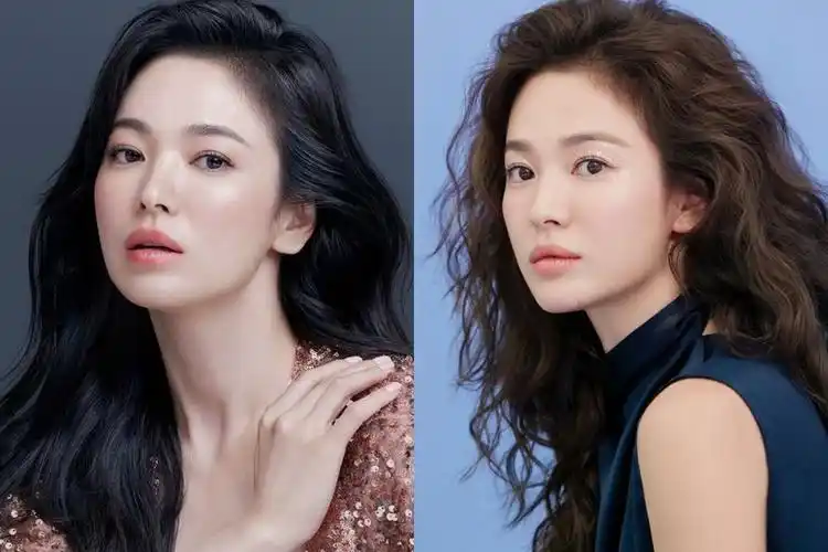 外翻s型浏海,波浪卷修饰棱角感,高颧骨,方脸发型图监