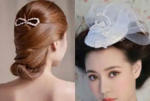 2021最新秋季新娘盘发发型
