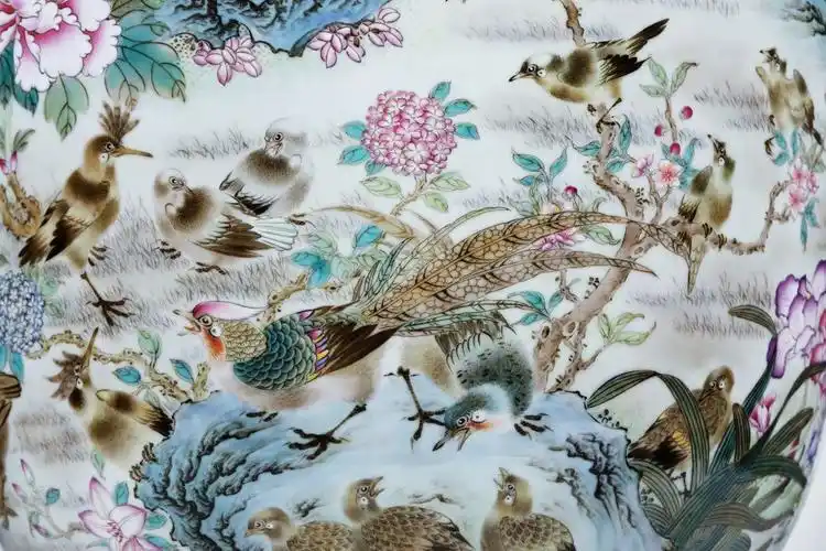 百鸟朝凤图(百鸟朝凤图唐伯虎真迹)