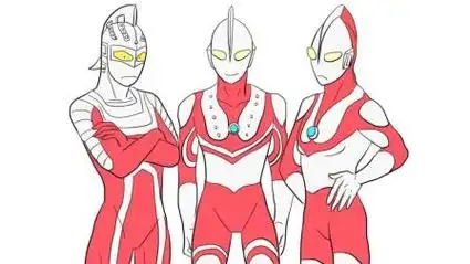 奥特曼八兄弟简笔画 奥特曼六兄弟的简笔画