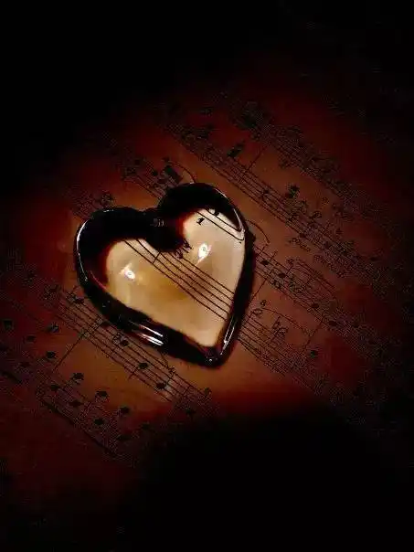爱与音乐的唯美手机壁纸微信图片