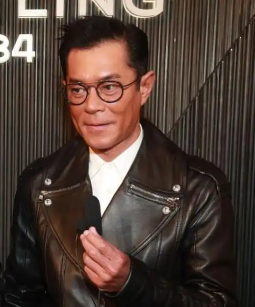 古天乐和余香凝一起出席活动两位都穿了黑色的衣服