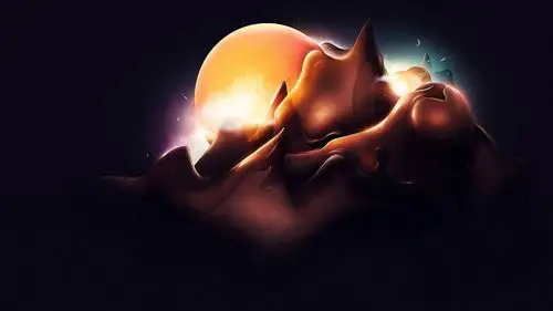 图丰富多彩的黑暗-抽象艺术设计壁纸 - 1920x1080 壁纸 下载