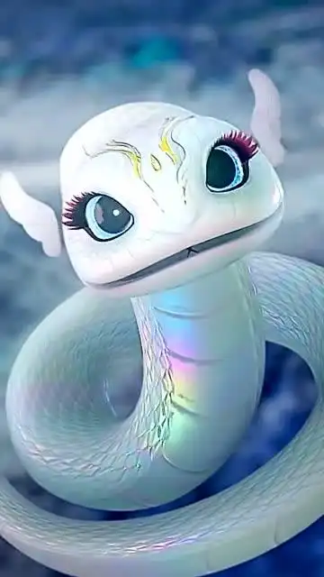 这样的小蛇蛇可爱吗?