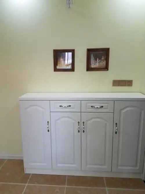 美式二居装修鞋柜图片_齐家网装修效果图