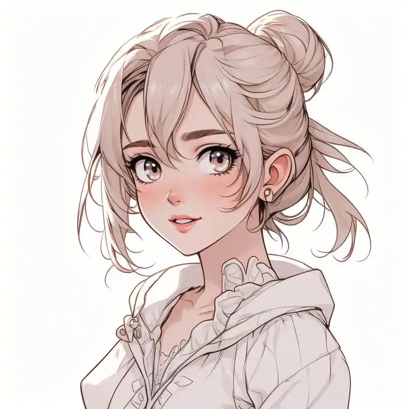 亲们,来选一款超级可爱的漂亮美女卡通微信头像吧!