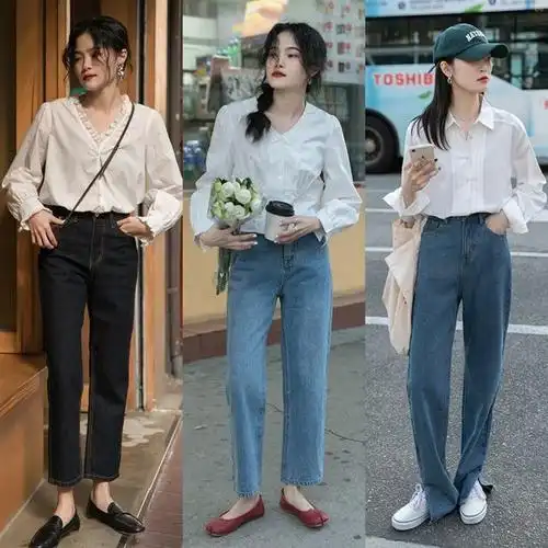 今夏的牛仔裤穿搭,让女生也能演绎出帅帅的模样,提升衣品有气质