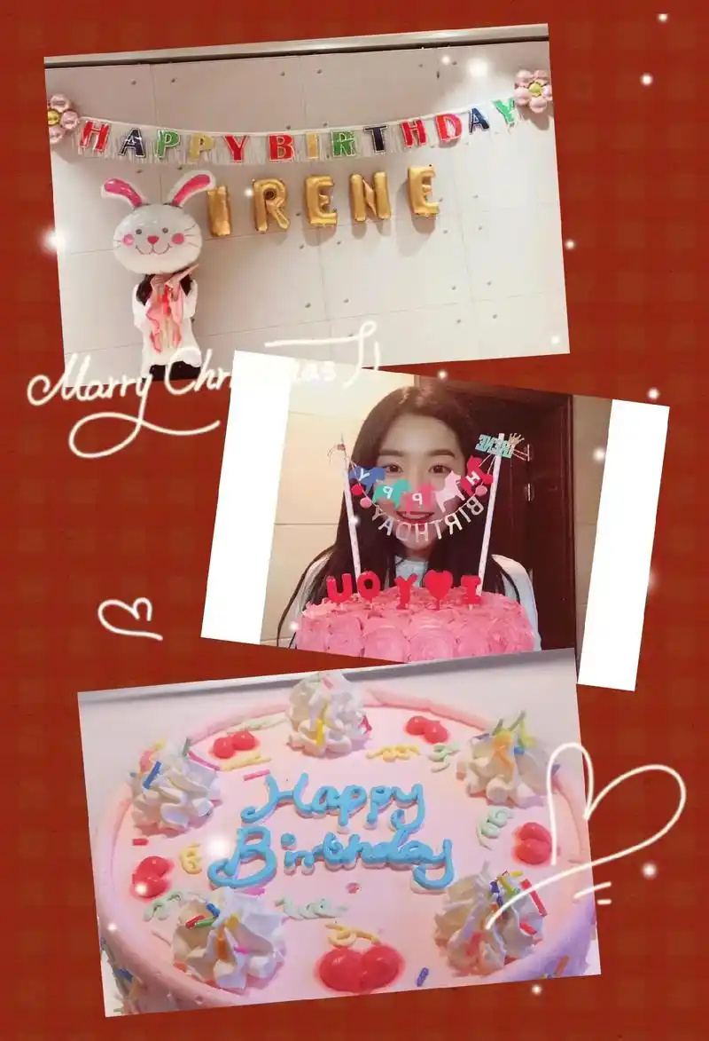 irene生日粗卡哈密达.#裴珠泫 #irene #盛世美颜 - 抖音