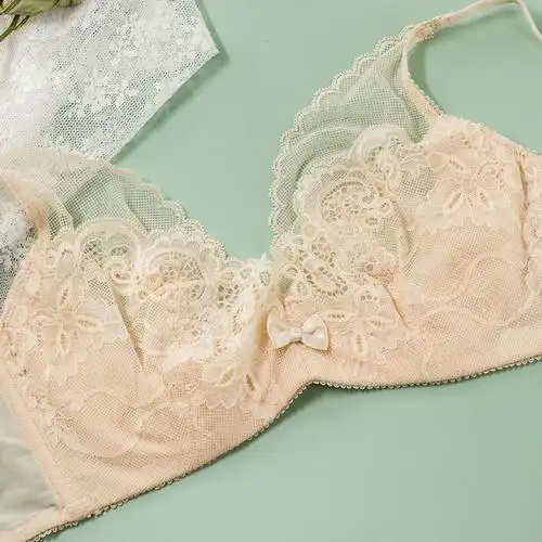 娅筑f03蕾丝透明超薄文胸bc性感美背聚拢文胸