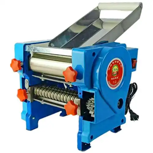 新款牌电动面条机压面机商用家用饺子混沌皮半自动 新款200型180w瓦