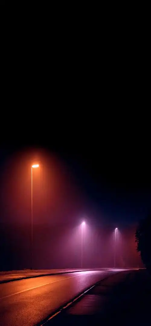 iphone解锁有开灯效果的壁纸超赞