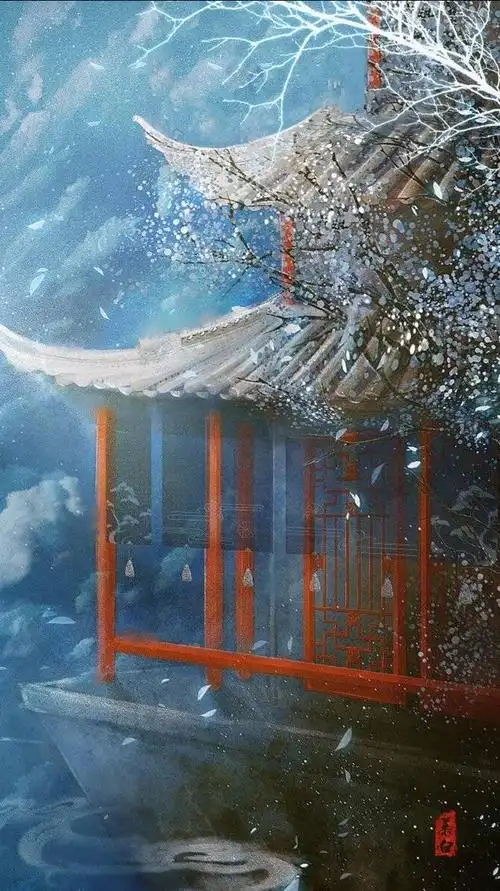 超高清古风手机壁纸 山河远阔你是人间星火