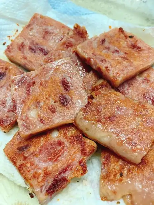 煎午餐肉