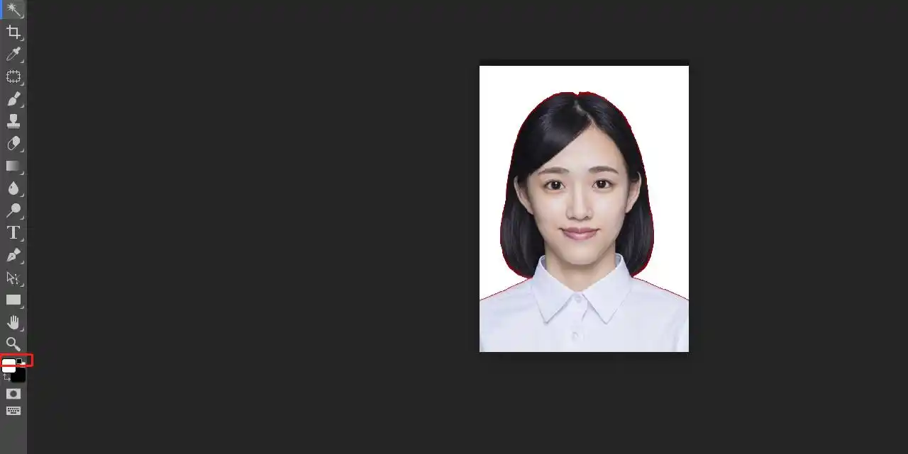 证件照如何换底色