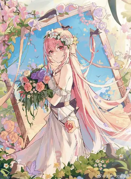 随机选一位同学,送出如图《四季的少女》一本!