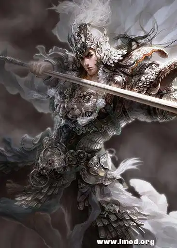 唯美帅气型三国人物图