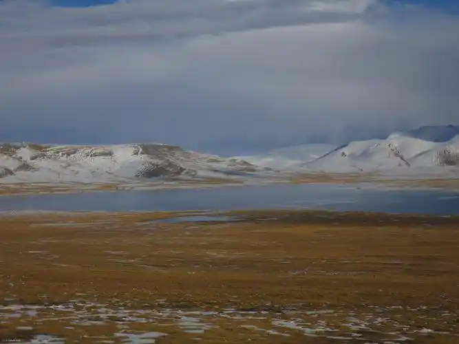 可可西里无人区风景.