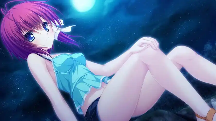 水镜真水萌动漫美少女高清电脑壁纸高清大图预览1920x1080_动漫壁纸