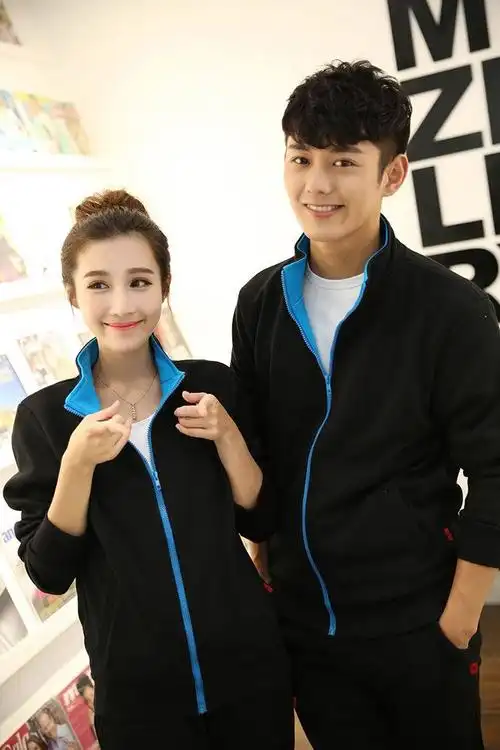 2016春季韩版情侣立领外套学生班服男女