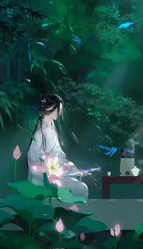 古风意境壁纸,浮云一片无根蒂,去去来来自不知