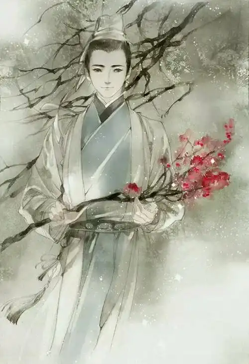 求一张古风书生图,用作小说封面的