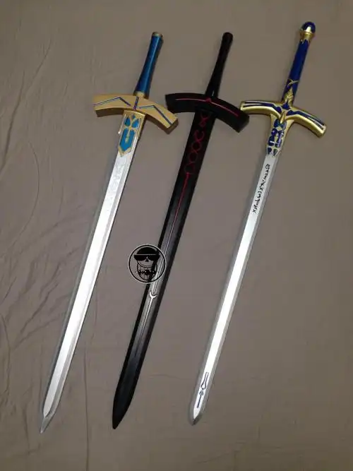 fate誓约胜利之剑1比1 cosplay动漫道具石中剑黑化saber吾王 誓约胜利