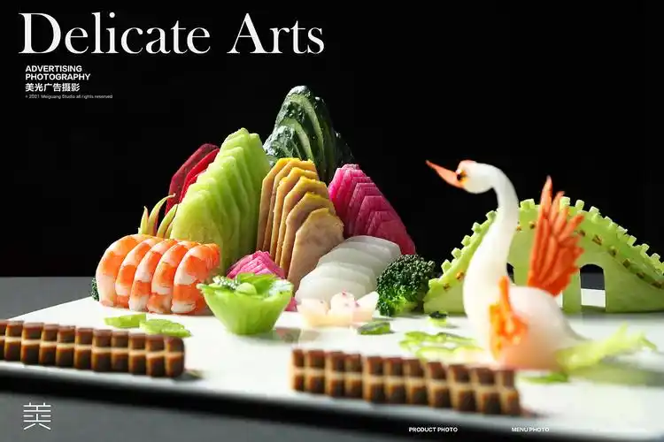 酒店菜品拍摄粤菜融合菜创意菜山西菜