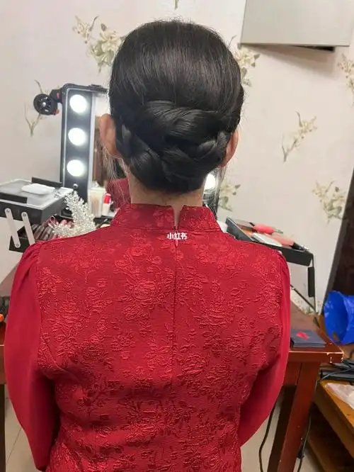 安丰富安大丰新娘跟妆  #婚礼上妈妈发型