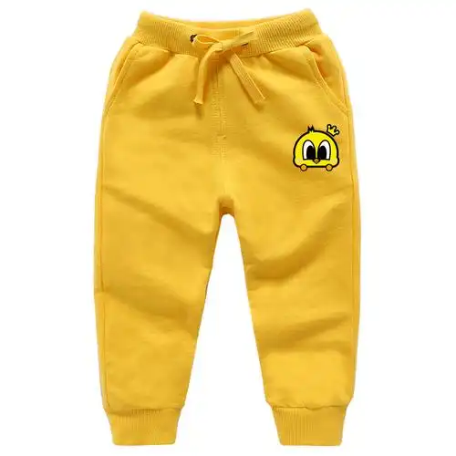 2020春款韩版童装童裤儿童裤子女童运动裤男童纯棉裤子厂家直销