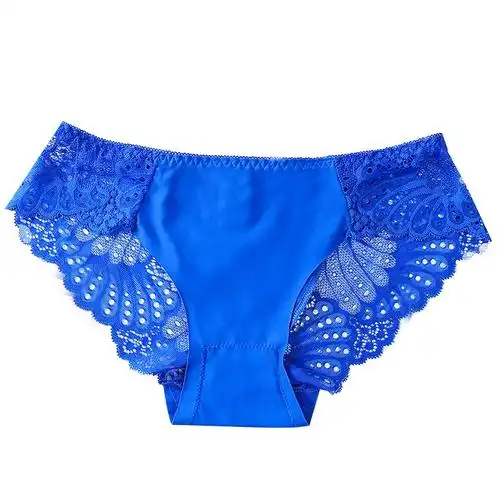 性感欧美蕾丝无痕冰丝女内裤 丁字裤 新款 - 女士内衣/男士内衣/家居