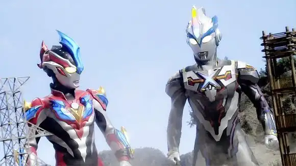 银河维克特利与艾克斯奥特曼的超燃战斗,消灭亡灵古阿军