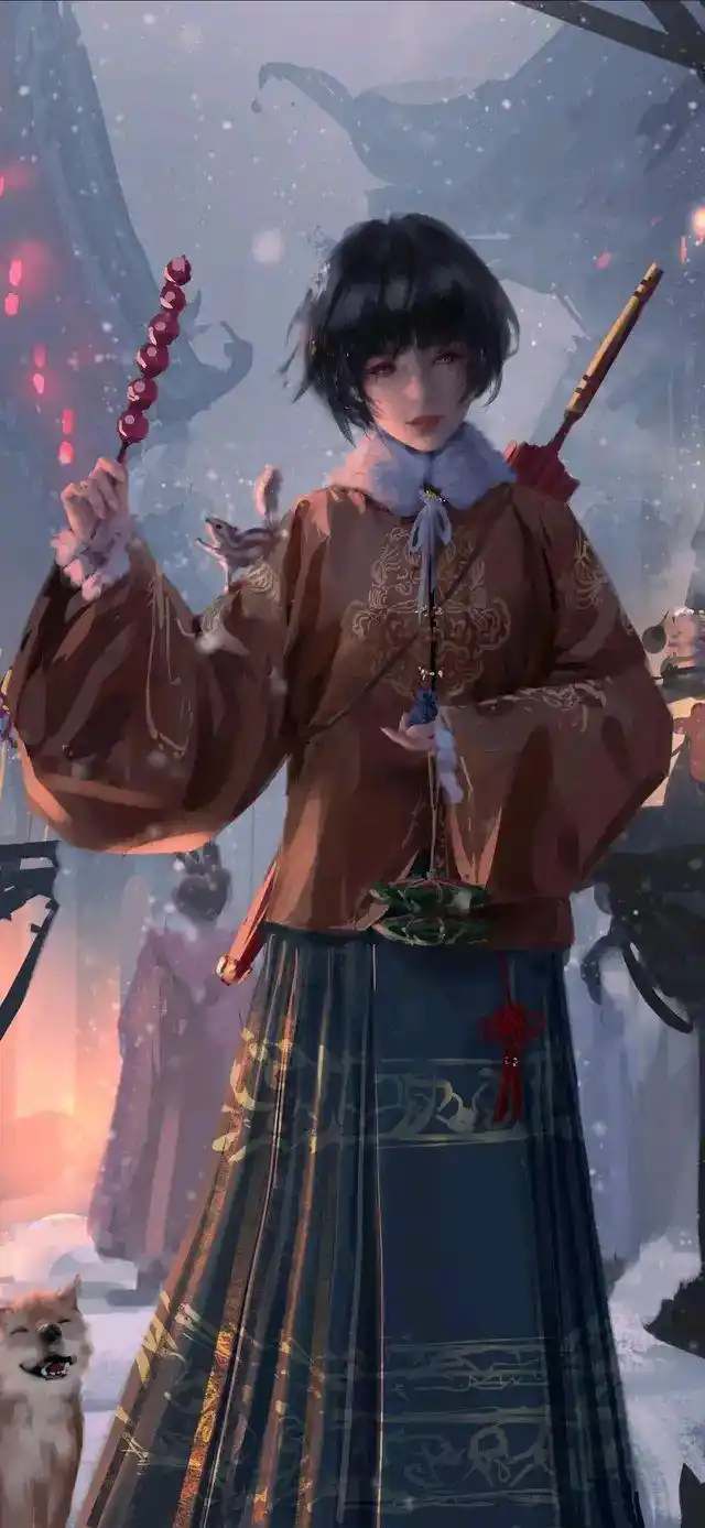 鬼刀全面屏手机壁纸第1辑