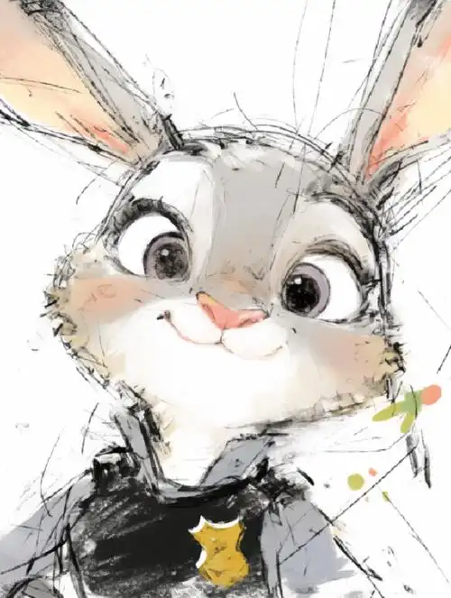 疯狂动物城  |  兔子警官你好    #二次元新鲜事