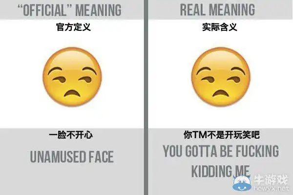 网友爆笑图解emoji表情真实含义