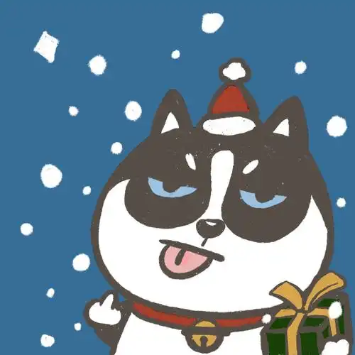 圣诞头像动物系列ovo