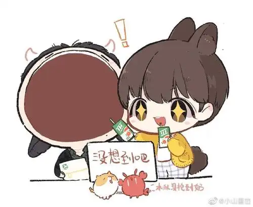 肖战粉丝 小飞侠画的顾魏蔡丁太可爱了