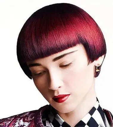 女生头发做离子烫发 沙宣离子烫效果图_发型师姐