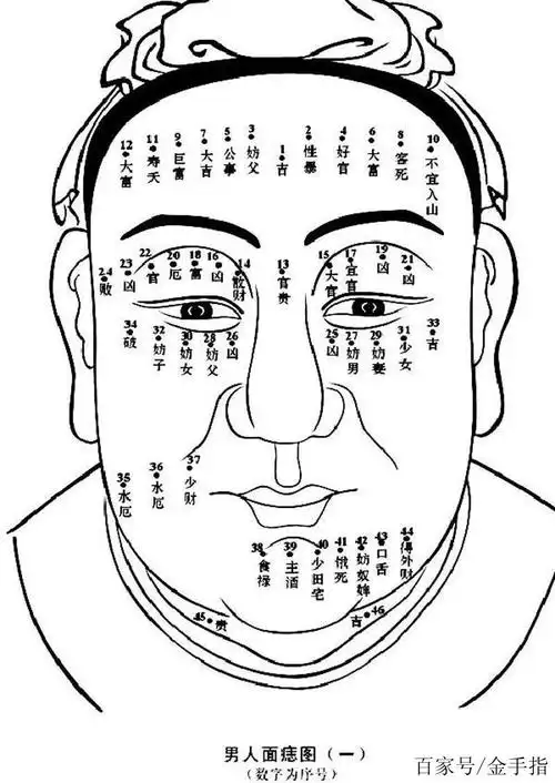 沣易堂王祥沣:男人面相-男人脸上的痣改不改点掉