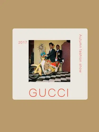gucci平面海报