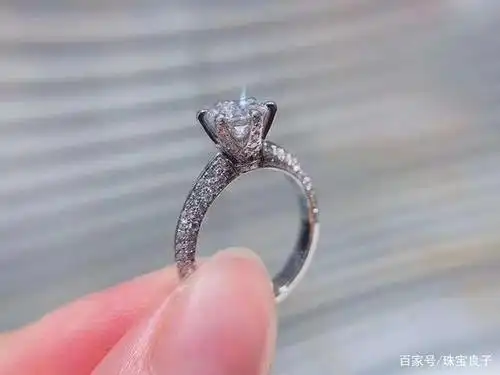 求婚钻戒myheart一克拉