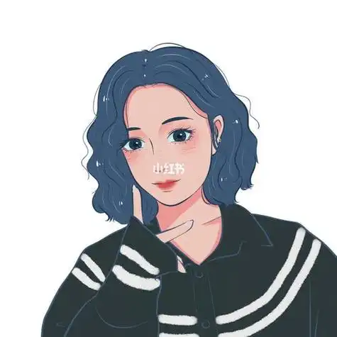 手绘中性女孩头像 手绘头像图片大全 -【爱个性】