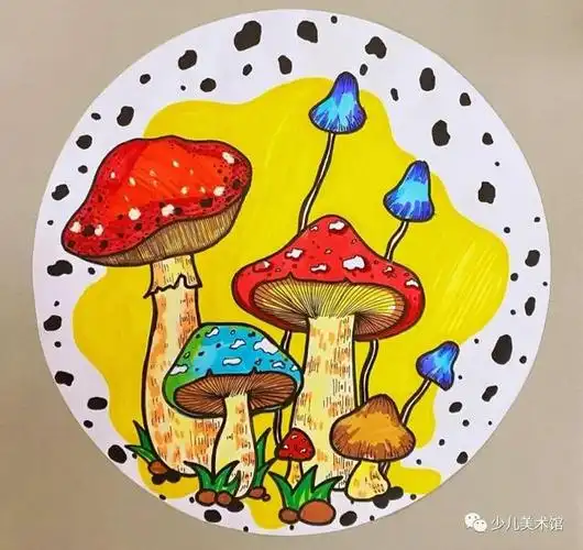 精选54张创意少儿绘画 装饰线描优秀范画,让孩子轻松上手