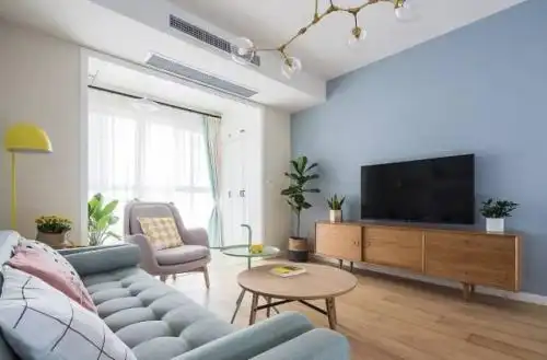 苏州客厅装修墙壁颜色怎么搭配